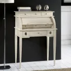 Scrivania con 6 Cassetti Esterni, 3 Cassetti Interni e 1 Vano Made in Italy - Marte Viadurini