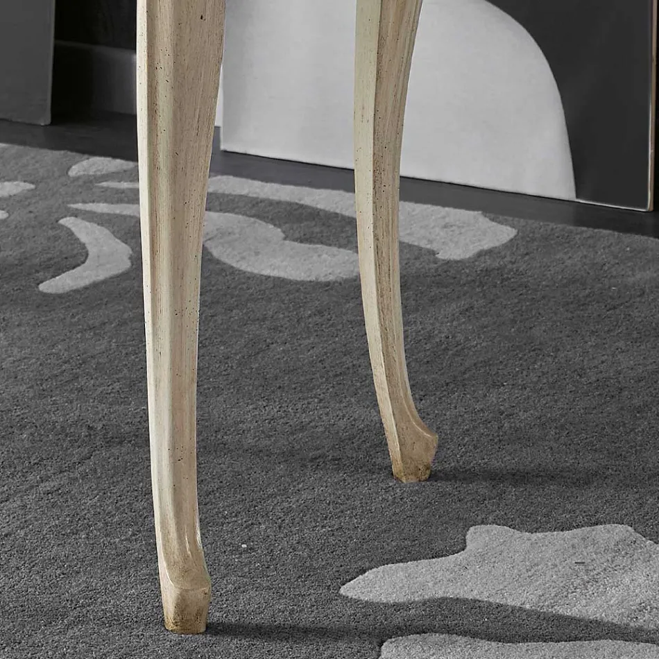 Scrivania da Salotto 5 Cassetti in Legno di Lusso Made in Italy - Caligola Viadurini