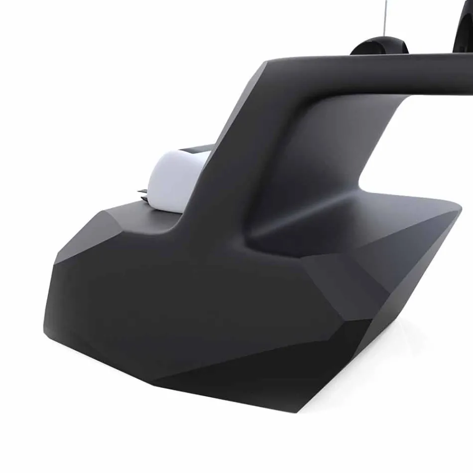 Scrivania da ufficio design moderno Gush made in Italy  Viadurini