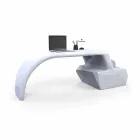 Scrivania da ufficio design moderno Gush made in Italy  Viadurini