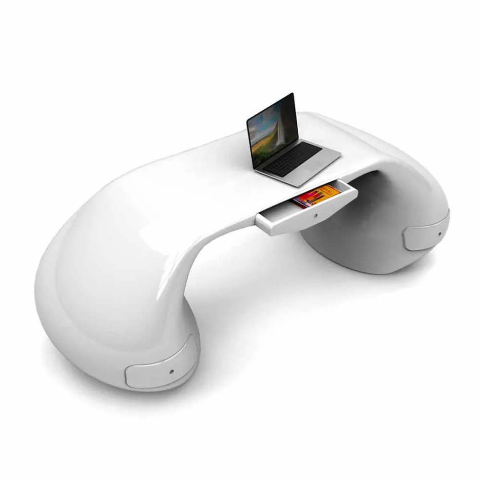 Scrivania da ufficio di moderno design made in Italy, Telese Viadurini