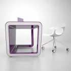 Scrivania Design in Adamantx® Ego Made in Italy Viadurini