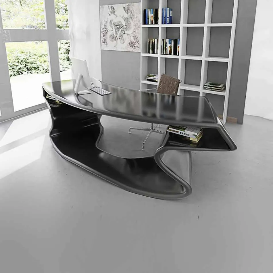 Scrivania di design da ufficio prodotta in Italia, Tignale Viadurini