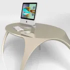Scrivania di design moderno da studio made in Italy, Pomposa Viadurini