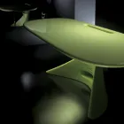 Scrivania di Karim Rashid in resina - Smania Viadurini