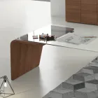 Scrivania direzionale di Andrea Stramigioli - Farfalla Viadurini