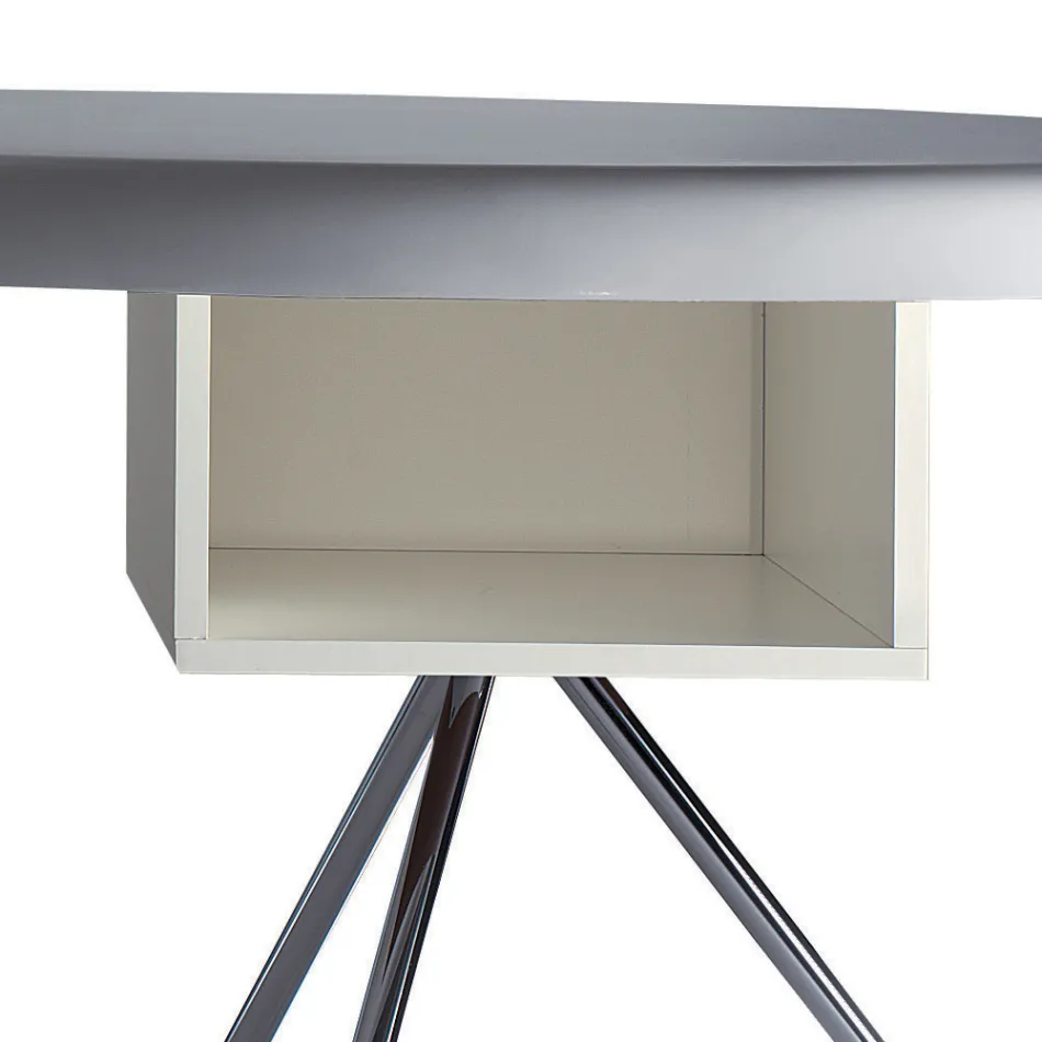 Scrivania direzionale di Karim Rashid in poliuretano - James Viadurini