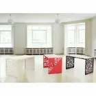 Scrivania Kattedra Lettere “A Cascata” 120x65x75 Mabele Viadurini