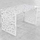 Scrivania Kattedra Lettere “A Cascata” 120x65x75 Mabele Viadurini