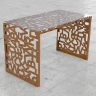 Scrivania Kattedra Lettere “A Cascata” 120x65x75 Mabele Viadurini