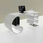 Scrivania moderna da ufficio prodotta in Italia, Miagliano Viadurini