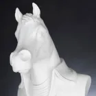 Scultura di design in ceramica lavorata a mano Boris Viadurini