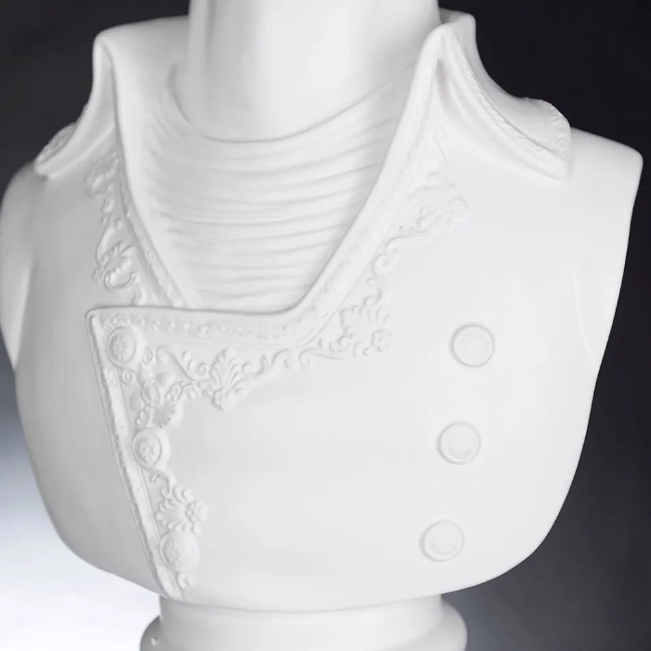 Scultura di design in ceramica lavorata a mano Boris Viadurini