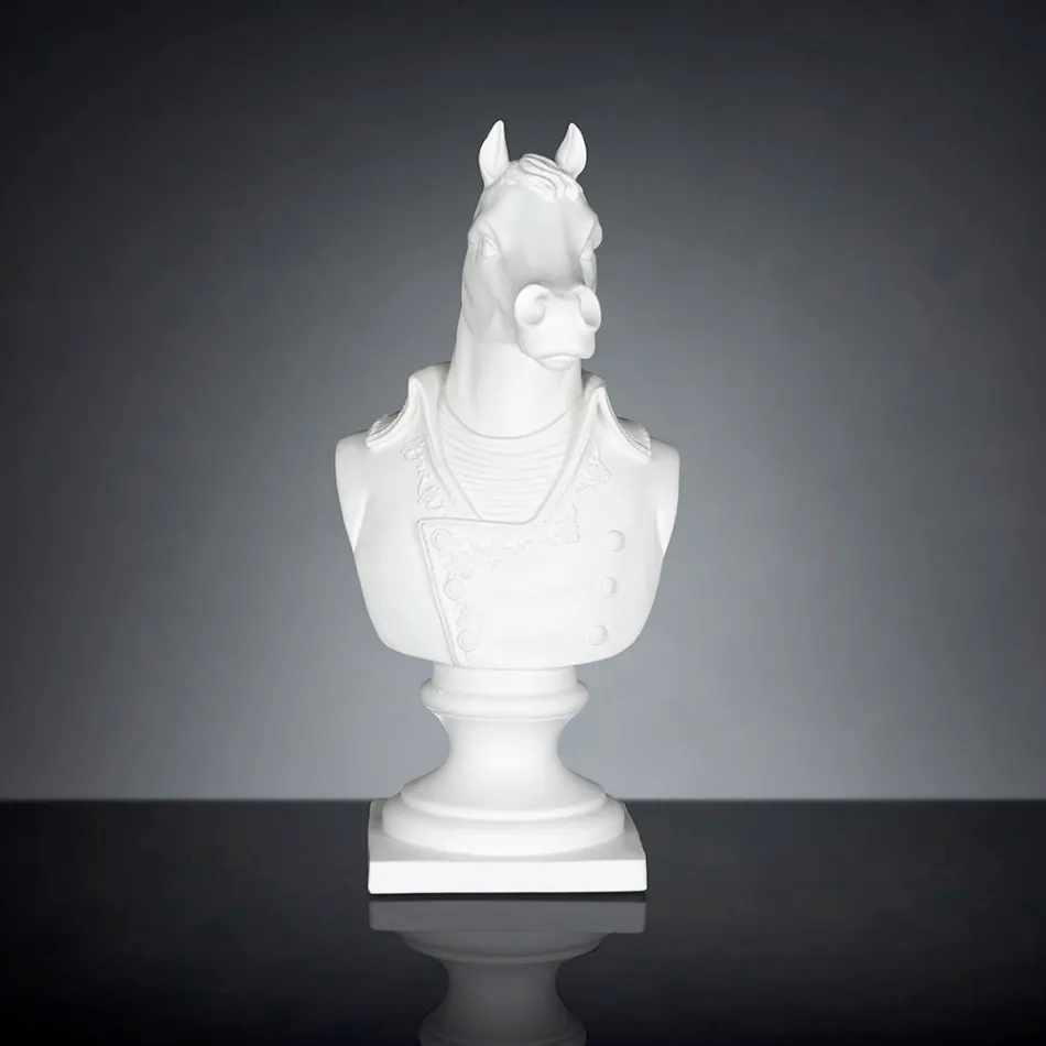 Scultura di design in ceramica lavorata a mano Boris Viadurini