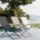 Sdraio Pieghevole da Giardino in Acciaio Zincato Made in Italy 2 Pezzi – Hobbit Viadurini