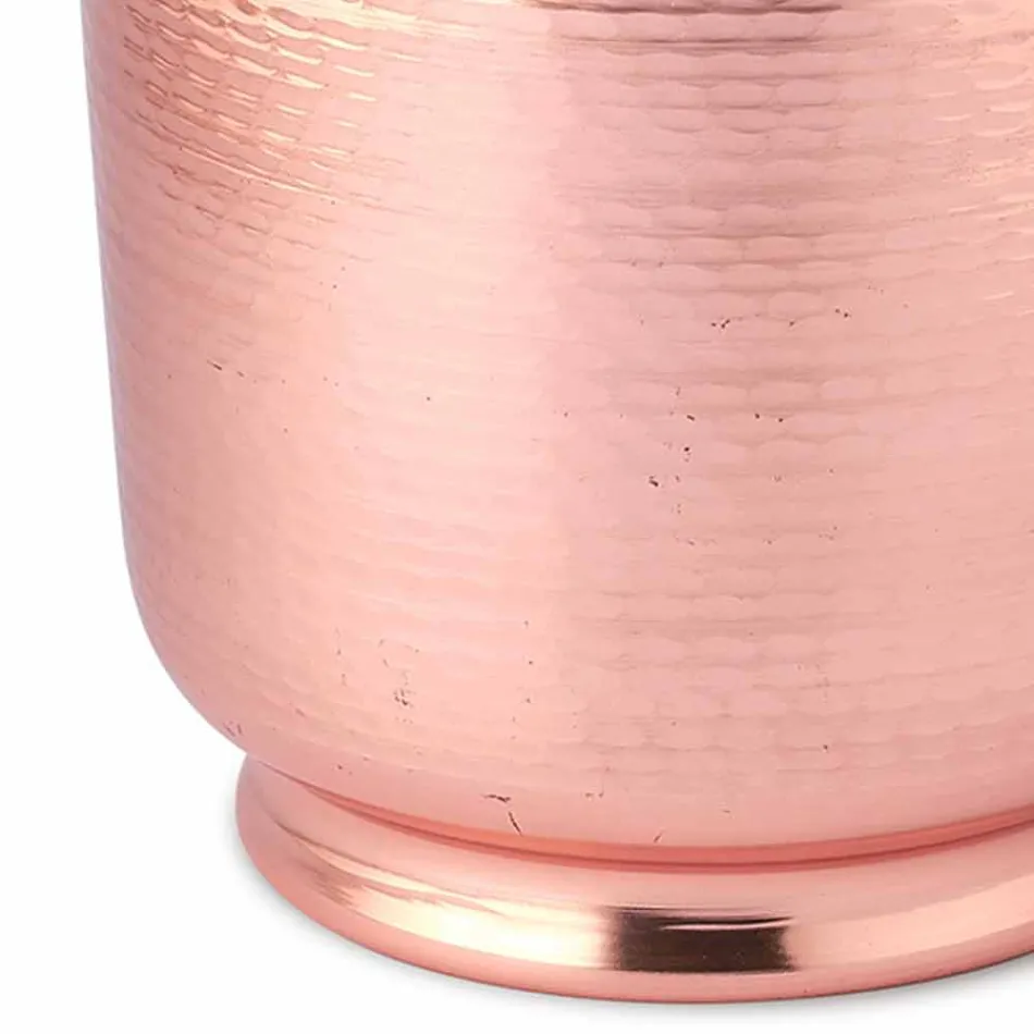 Secchiello Porta Ghiaccio Vino Design in Rame Lucido o Verde 20 cm - Gennarino Viadurini