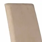 Sedia con schienale alto di design moderno Becca, prodotta in Italia Viadurini