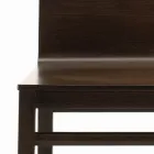 Sedia con Struttura in Frassino e Scocca in Rovere Made in Italy - Emilia Viadurini