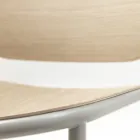 Sedia Cucina in Legno e Metallo Verniciato Made in Italy 2 Pezzi - Saffia Viadurini