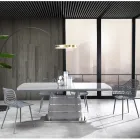 Sedia Cucina in Polipropilene Opaco con Gambe in Acciaio 4 Pezzi - Beyonce Viadurini