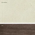 Sedia da cucina di design in legno e tessuto made in Italy, Egizia Viadurini