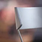 Sedia da Cucina Fatta a Mano in Legno e Acciaio Pregiata Made in Italy - Granada Viadurini