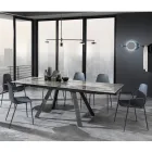 Sedia da Cucina in Polipropilene con Gambe in Acciaio 4 Pezzi - Pinga Viadurini