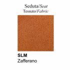 Sedia da Cucina in Tessuto e Metallo Made in Italy, 2 Pezzi - Connubia Sixty Viadurini