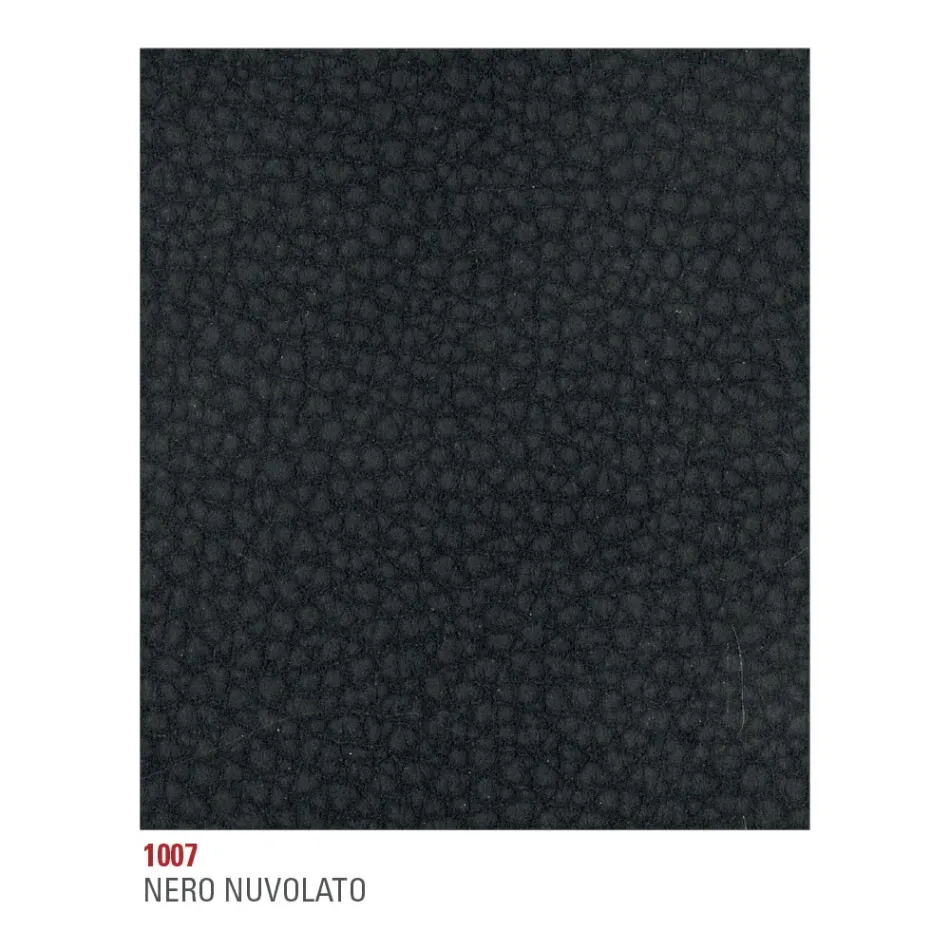 Sedia da Cucina Interamente Rivestita in Ecopelle Made in Italy, 2 Pezzi - Maria Viadurini