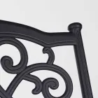 Sedia da Esterno Impilabile in Alluminio Bianco o Antracite, 4 Pezzi - Ode Viadurini