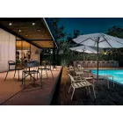 Sedia da Esterno Impilabile in Alluminio Made in Italy, 2 Pezzi - Shyla Viadurini