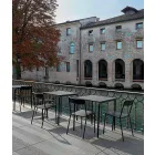 Sedia da Esterno Impilabile in Metallo Made in Italy, 4 Pezzi - Xylia Viadurini