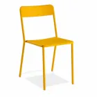 Sedia da Esterno Impilabile in Metallo Made in Italy, 4 Pezzi - Xylia Viadurini