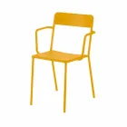 Sedia da Esterno Impilabile in Metallo Made in Italy, 4 Pezzi - Xylia Viadurini