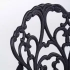 Sedia da Esterno in Alluminio Verniciato in Finitura Opaca, 2 Pezzi - Casiro Viadurini