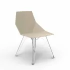 Sedia da esterno in policarbonato e polipropilene Faz Vondom di design Viadurini