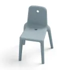 Sedia da Esterno in Polietilene 15 Colori Made in Italy 2 Pezzi - Ronnie Viadurini