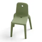 Sedia da Esterno in Polietilene 15 Colori Made in Italy 2 Pezzi - Ronnie Viadurini