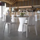 Sedia da Esterno in Polietilene 7 Colori Made in Italy 2 Pezzi - Ronnie Viadurini