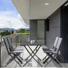 Sedia da Esterno Pieghevole in Textilene e Alluminio, 4 Pezzi - Holly Viadurini