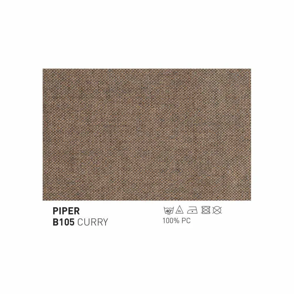 Sedia da esterno Varaschin Emma di design in tessuto e alluminio Viadurini