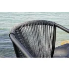 Sedia da Giardino Impilabile in Alluminio e Tessuto Tecnico – Smart By Varaschin Viadurini