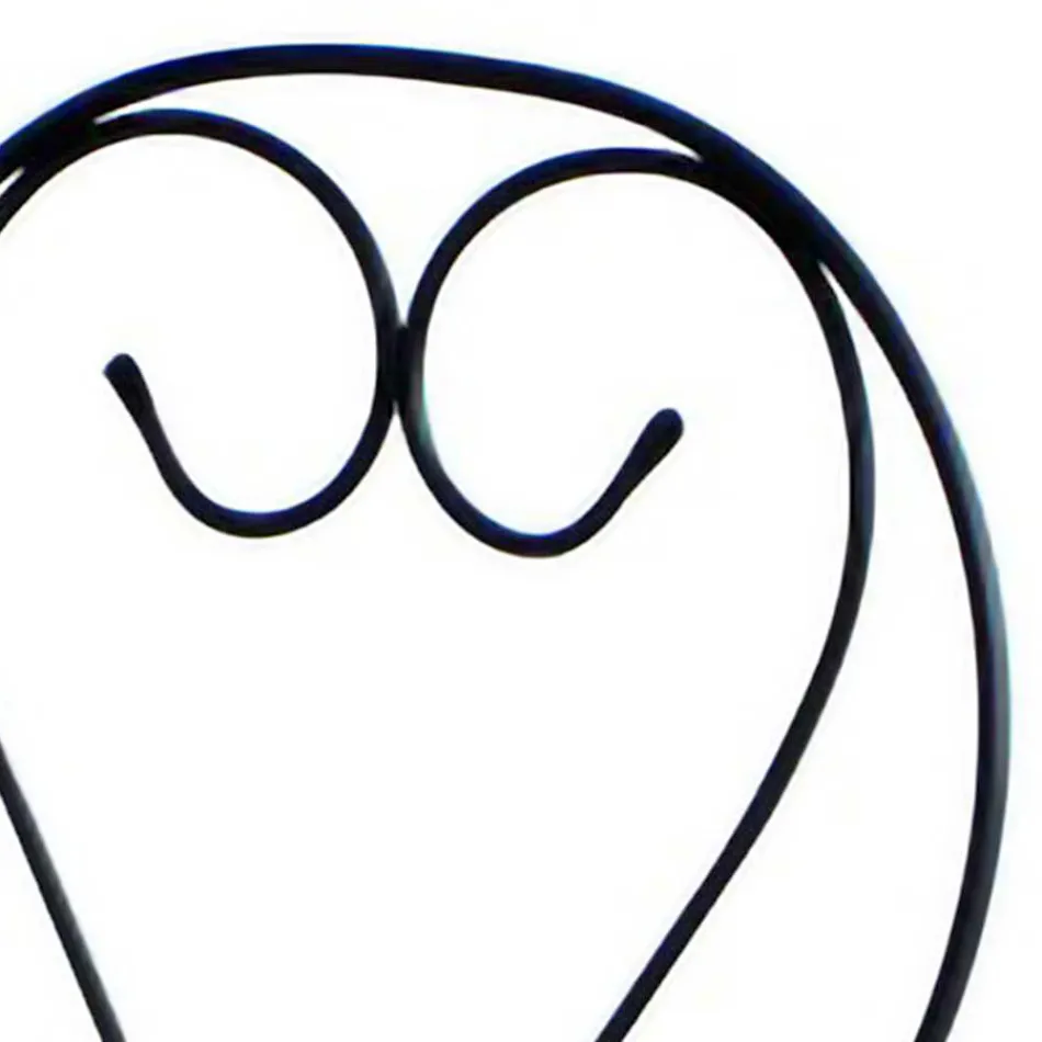 Sedia da Giardino Realizzata Interamente in Metallo - Archivio Viadurini