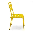 Sedia da Giardino Realizzata Interamente in Metallo - Nastro Viadurini