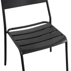 Sedia da Giardino Realizzata Interamente in Metallo - Nastro Viadurini