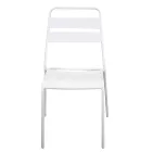 Sedia da Giardino Realizzata Interamente in Metallo - Nastro Viadurini