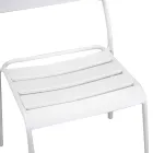 Sedia da Giardino Realizzata Interamente in Metallo - Nastro Viadurini