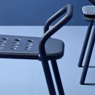 Sedia da Giardino Struttura in Alluminio Made in Italy - Noss by Varaschin Viadurini