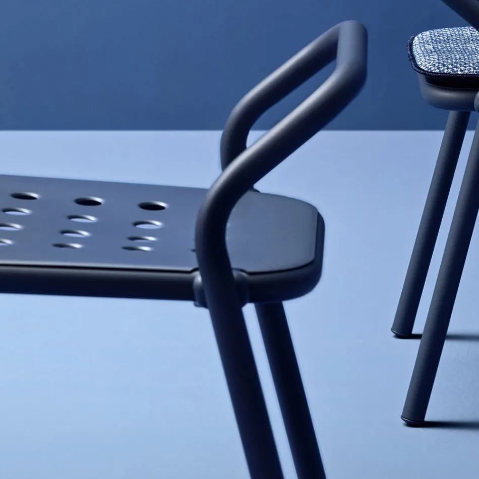 Sedia da Giardino Struttura in Alluminio Made in Italy - Noss by Varaschin Viadurini