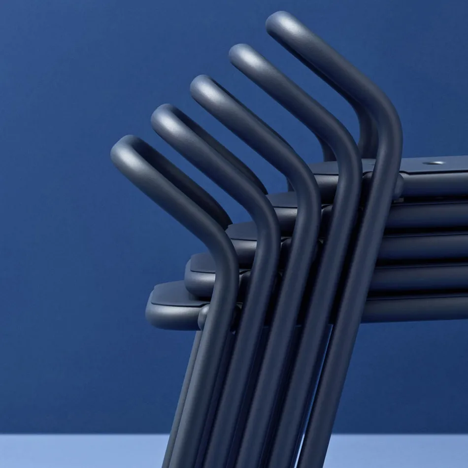 Sedia da Giardino Struttura in Alluminio Made in Italy - Noss by Varaschin Viadurini